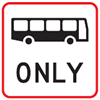 Road situation or traffic sign for this question